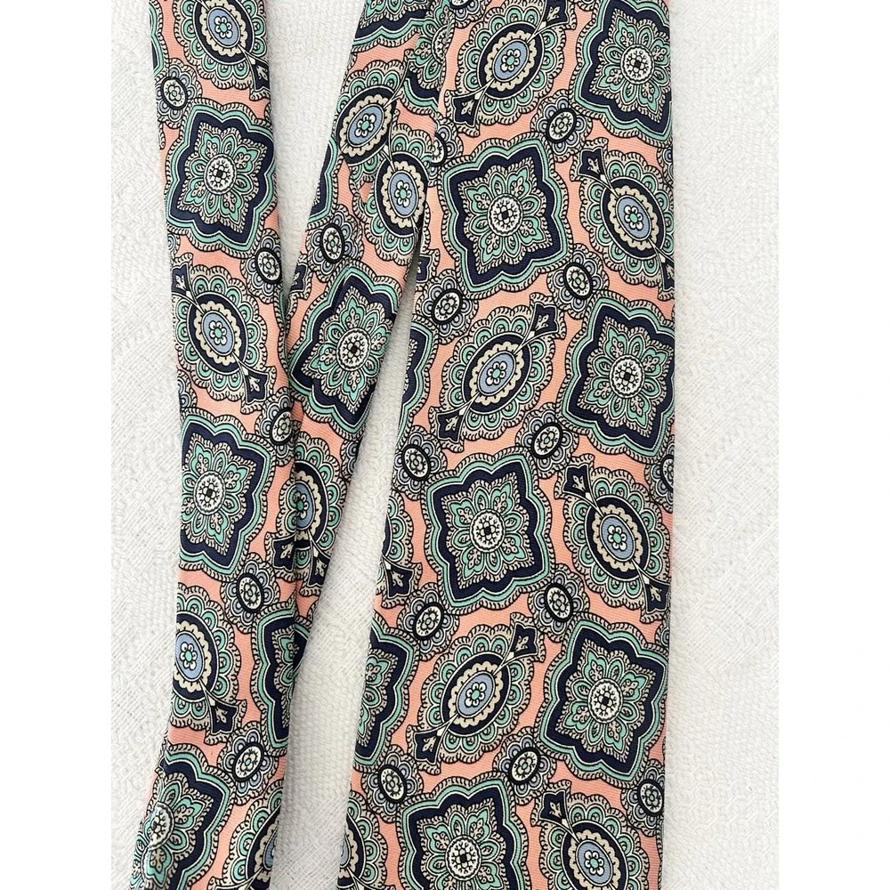 VTG POLO RALPH LAUREN 100% Silk Mens Neck Tie Pink Blue MADE IN USA 58